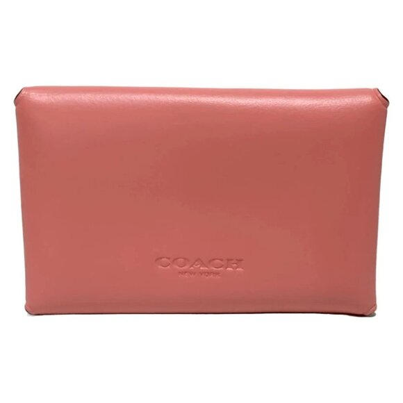 Auth COACH - Pink Leather Business Card Holder - Picture 4 of 4